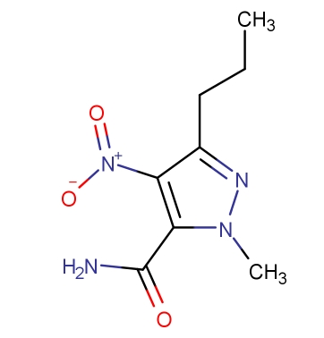 139756-01-7 1-甲基-4-硝基-3-丙基-(1H)-吡唑-5-甲酰胺 1-Methyl-4-nitro-3-propylpyrazole-5-carboxamide