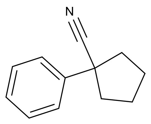 CATO_Pentoxyverine Impurity7(1-苯基环戊烷甲腈)_77-57-6_97%