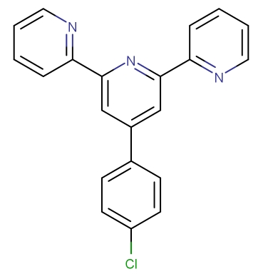 89972-75-8 4'-(4-氯苯基)-2,2':6',2"-三联吡啶 4'-(4-Chlorophenyl)-2,2':6',2"-terpyridine