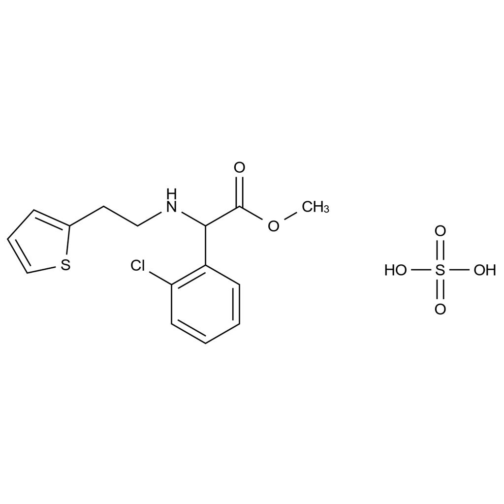 CATO_氯吡格雷杂质117 硫酸氢盐__97%