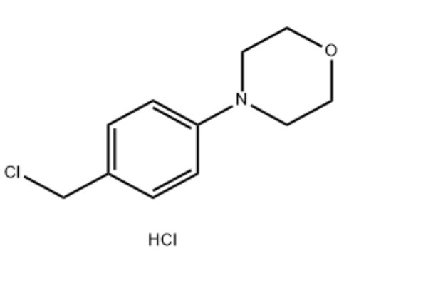 4-[4-(chloromethyl)phenyl]morpholine hydrochloride