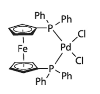 72287-26-4 [1,1'-双(二苯基膦基)二茂铁]二氯化钯 1,1'-Bis(diphenylphosphino)ferrocene]dichloropalladium(II)