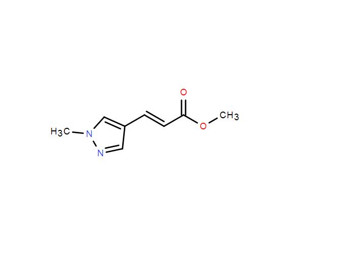 (E)-3-(1-甲基-1H-吡唑-4-基)丙烯酸甲酯