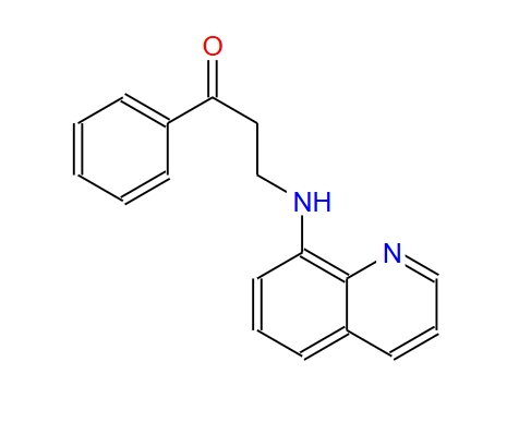 1-苯基-3-(8-喹啉基氨基)丙-1-酮