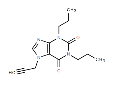 3,7-二氢-1,3-二丙基-7-(2-丙炔-1-基)-1H-嘌呤-2,6-二酮