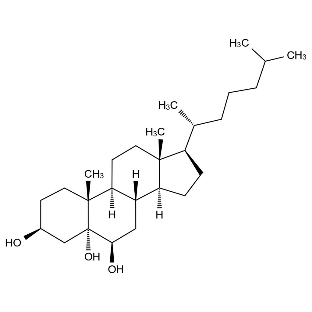 CATO_3β,5α,6β-三羟基胆甾烷_1253-84-5_97%