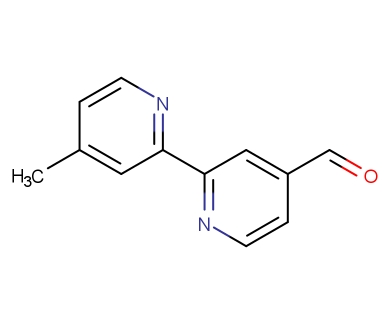 104704-09-8 4'-甲基-2,2'-联吡啶-4-甲醛 4'-methyl-2,2'-bipyridine-4-carboxaldehyde