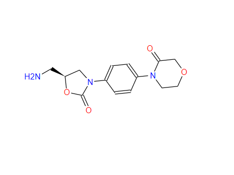 4-[4-[(5S)-5-(氨甲基)-2-羰基-3-唑烷基]苯基]-3-吗啡啉酮