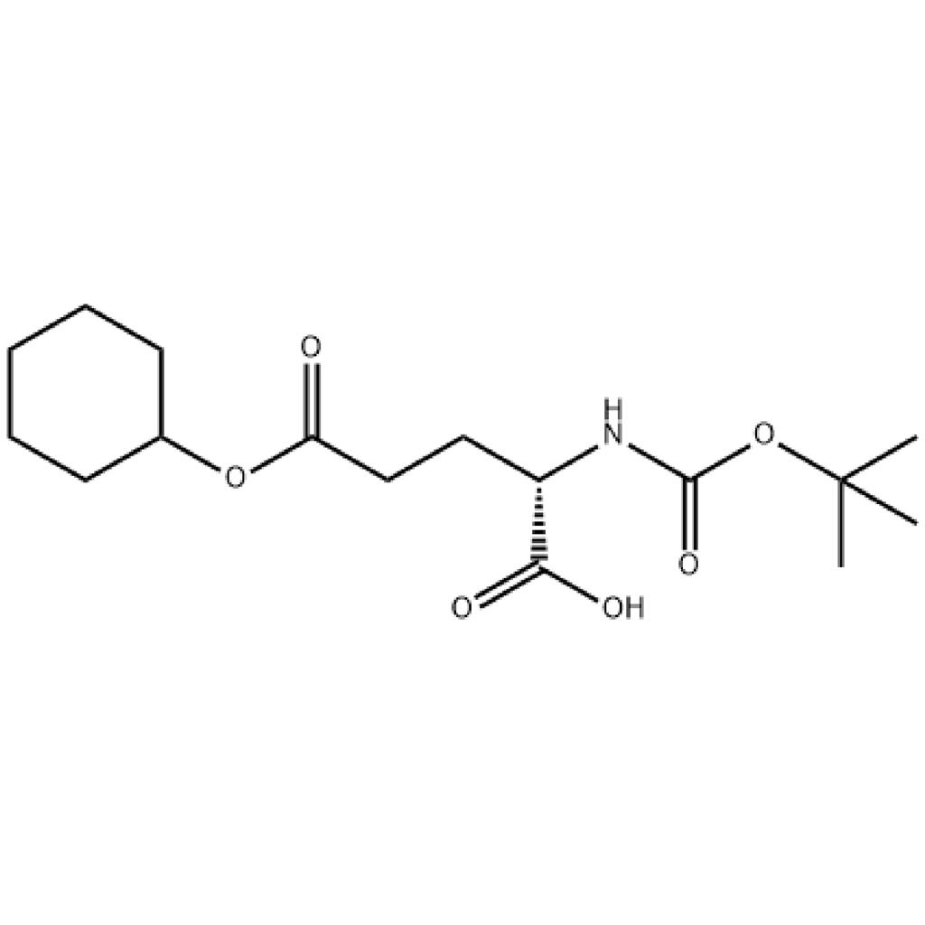 叔丁氧羰基-L-谷氨酸 5-环己酯 73821-97-3