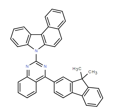 7-(4-(9,9-二甲基芴-2-基)喹唑啉-2-基)-7H-苯并[c]咔唑