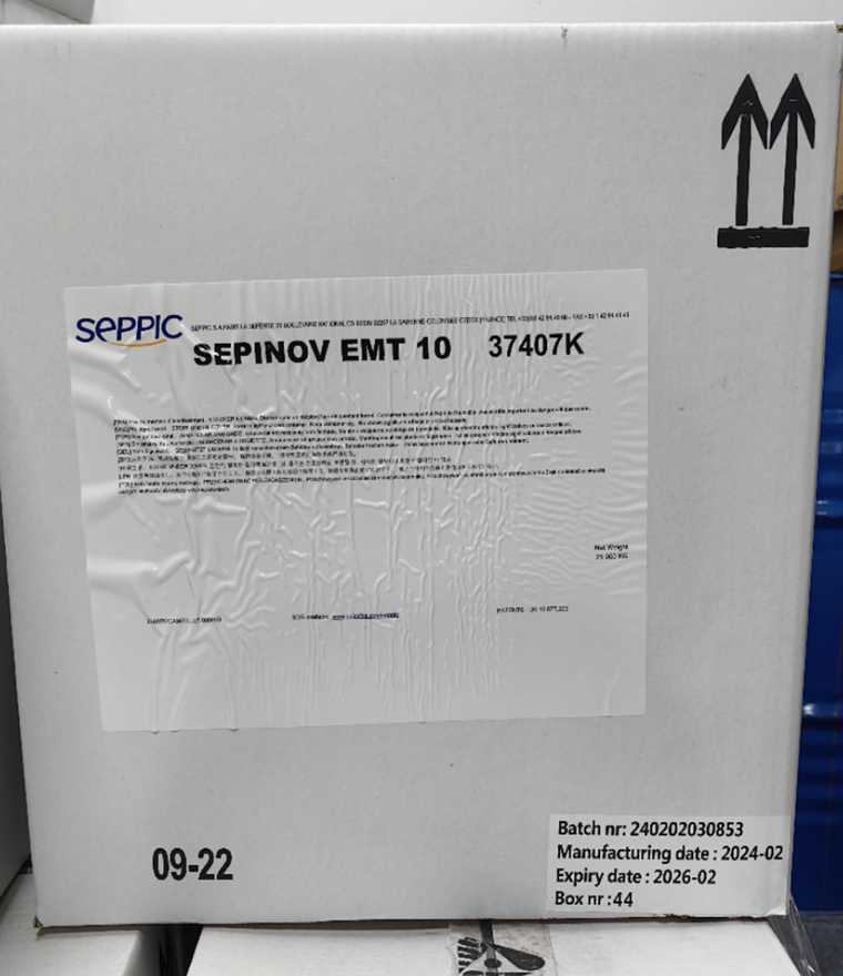 法国赛比克SEPINOV EMT 10  货号37407K  化妆品乳化剂增稠剂  