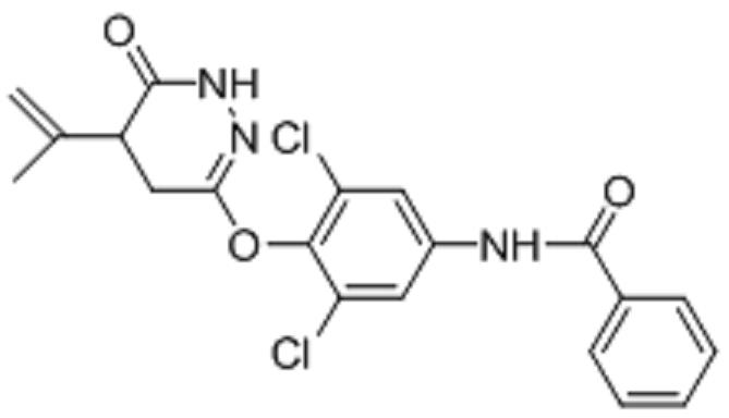 N-(3,5-二氯 -4-(6-氧代 -5-(支撑物 -1-烯 -2-基) -1,4,5,6-四氢哒嗪 -3-基)氧基)苯基)苯甲酰胺