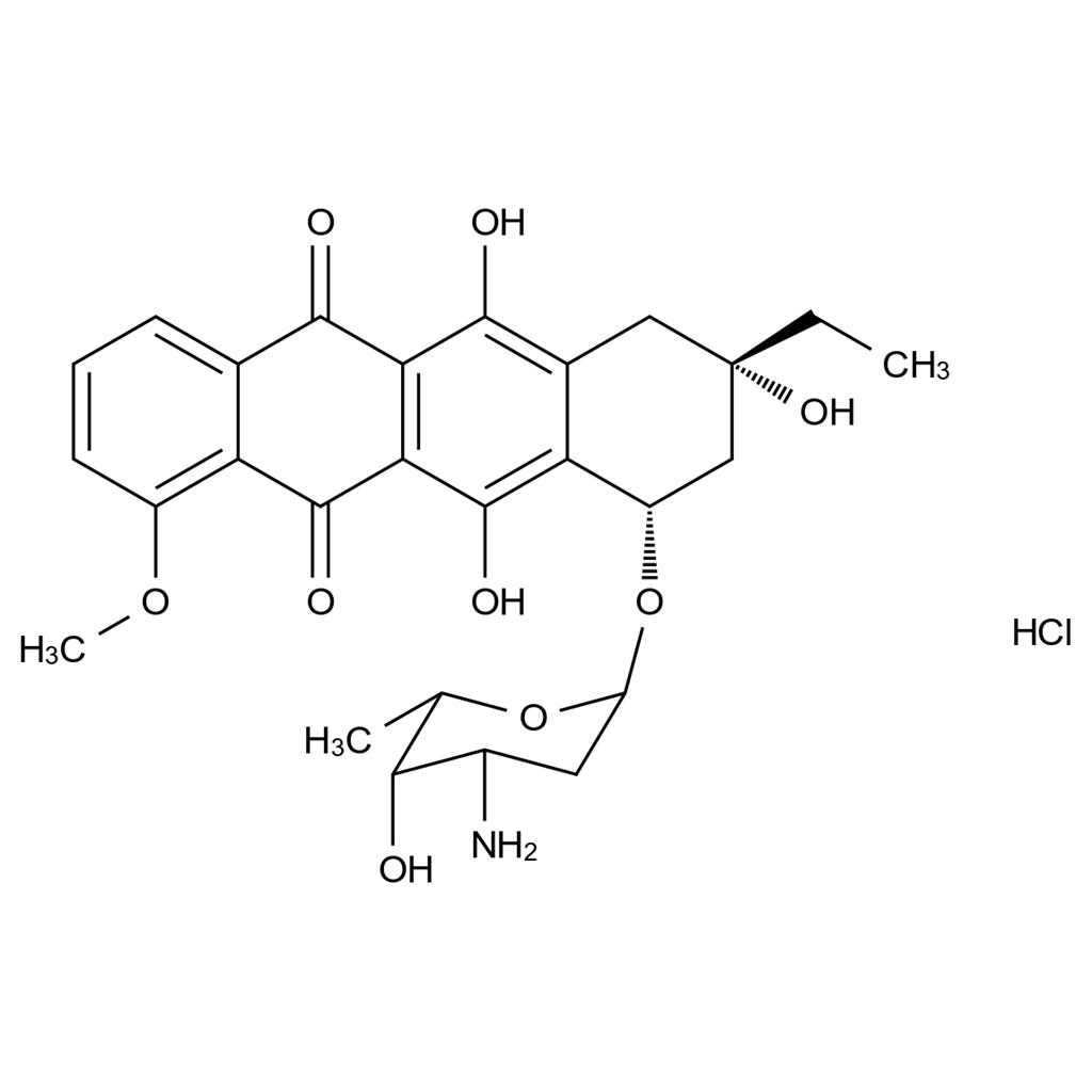 CATO_13-脱氧柔红霉素盐酸盐_65360-28-3_97%