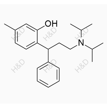 2-(3-(diisopropylamino)-1-phenylpropyl)-5-methylphenol	托特罗定杂质1