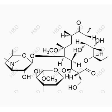 克拉霉素EP杂质A  124412-58-4