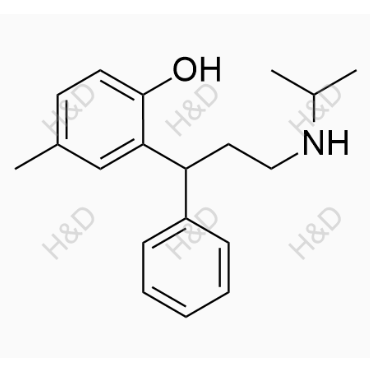 2-(3-(isopropylamino)-1-phenylpropyl)-4-methylphenol	托特罗定杂质14