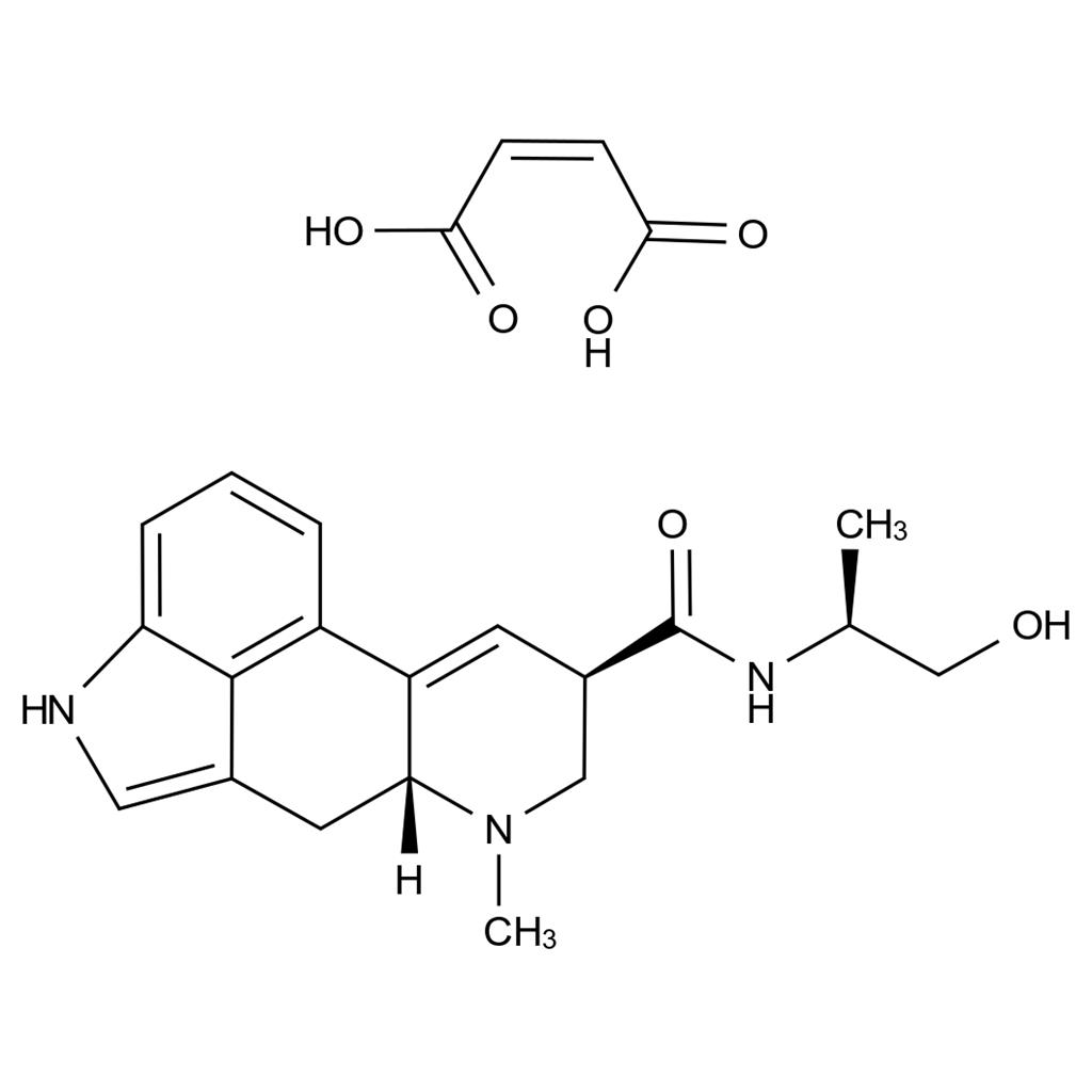 CATO_(6aR,9R)-N-((S)-1-羟丙基-2-基)-7-甲基-4,6,6a,7,8,9-六氢吲哚并[4,3-fg]喹啉-9-羧酰胺马来酸酯_129-51-1_97%