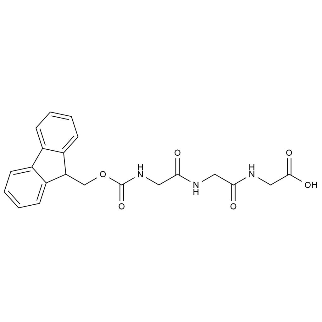 CATO_Fmoc-甘氨酸-甘氨酸-甘氨酸-OH_170941-79-4_97%