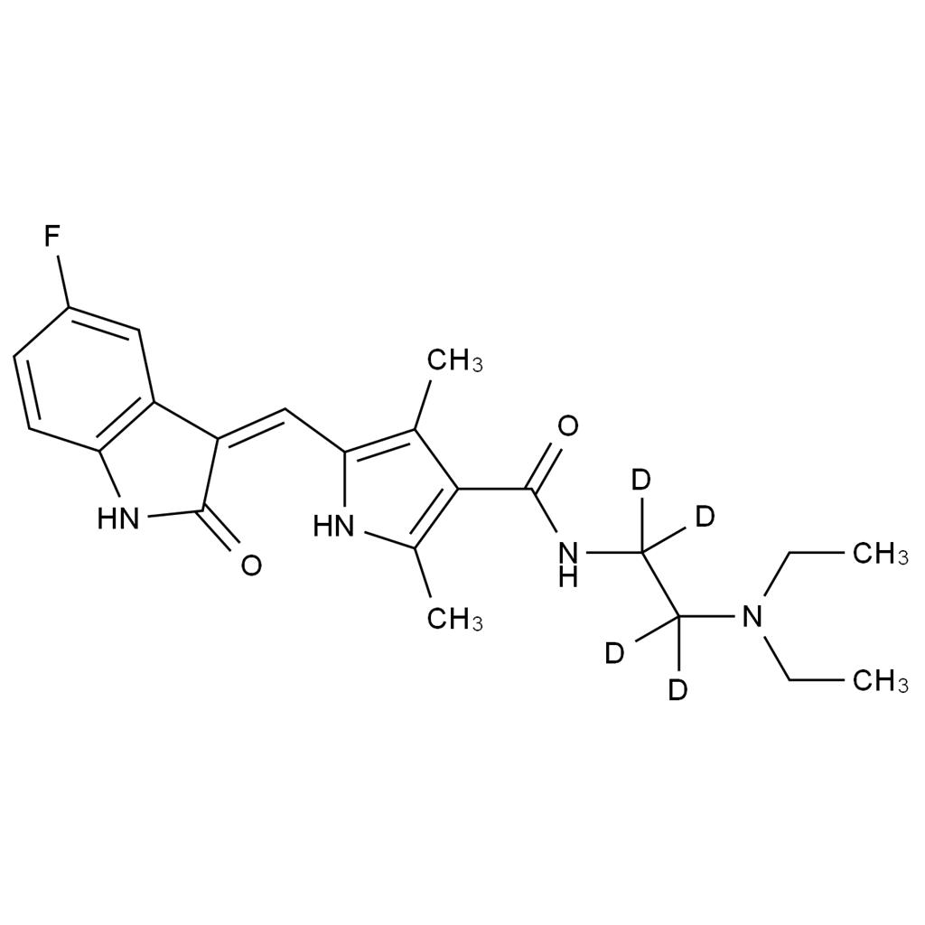 CATO_苏尼替尼-d4_1126721-79-6_97%