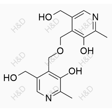 4,4'-(oxybis(methylene))bis(5-(hydroxymethyl)-2-methylpyridin-3-ol)	维生素B6杂质1