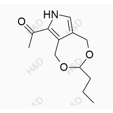 1-(3-propyl-5,7-dihydro-1H-[1,3]dioxepino[5,6-c]pyrrol-6-yl)ethanone	维生素B6杂质12