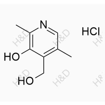 4811-03-4(free base);4-(hydroxymethyl)-2,5-dimethylpyridin-3-ol hydrochloride	维生素B6杂质15（盐酸盐）	875-26-3