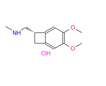 (1S)-4,5-二甲氧基-1-甲氨基甲基-苯并环丁烷盐酸盐