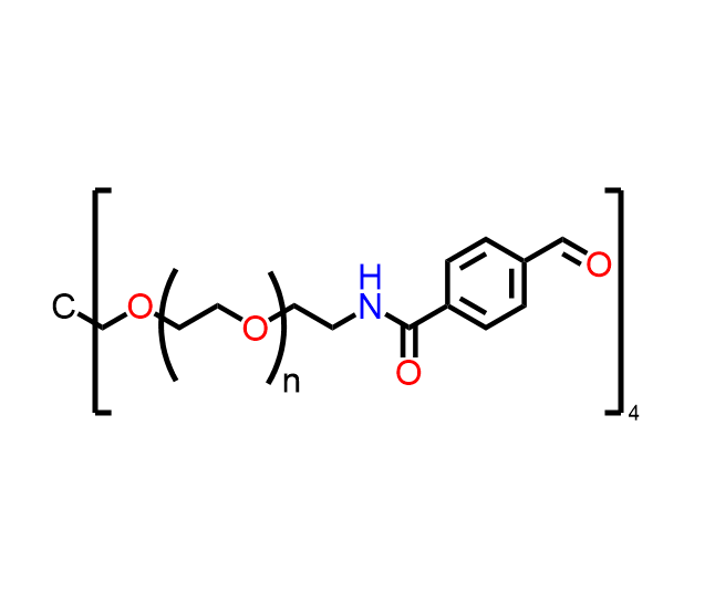 四臂聚乙二醇(4-甲酰基-苯甲酰胺)