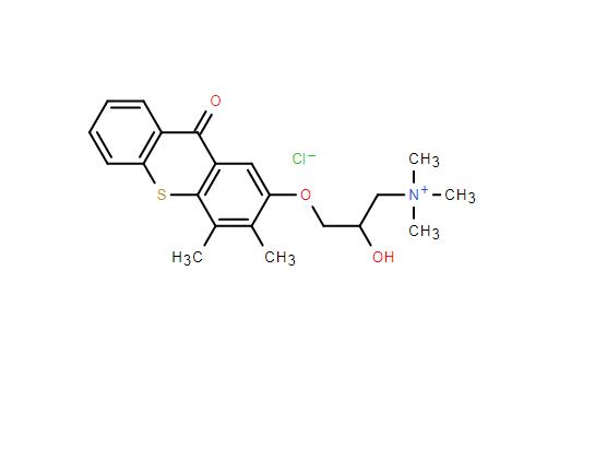 (3-(3,4-二甲基-9-氧-9H-硫杂环-2-基氧基)-2-OH-丙基)三氨基氯