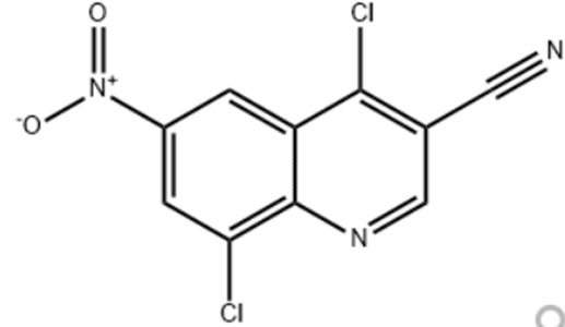  4,8-二氯-6-硝基喹啉-3-甲腈