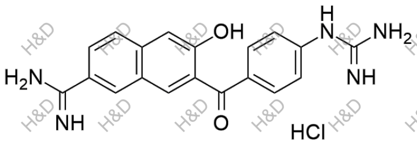 萘莫司他杂质32(盐酸盐)