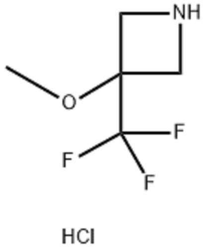 3-甲氧基-3-(三氟甲基)氮杂环丁烷(盐酸盐)