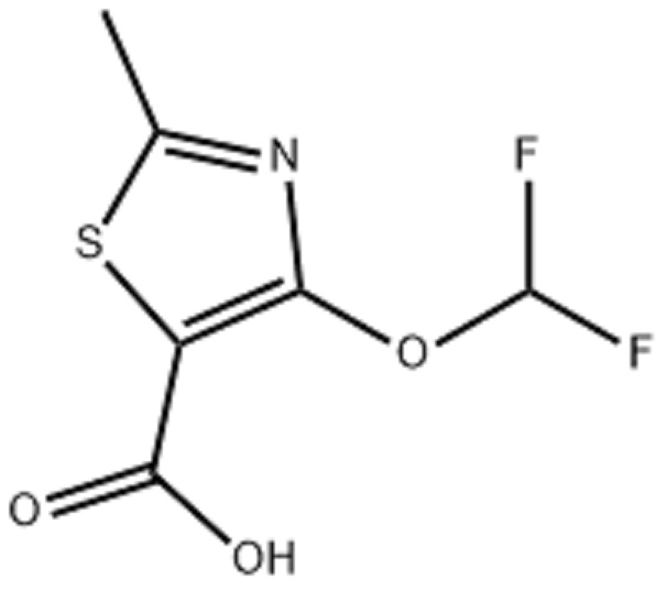 4-(二氟甲氧基)-2-甲基噻唑-5-羧酸