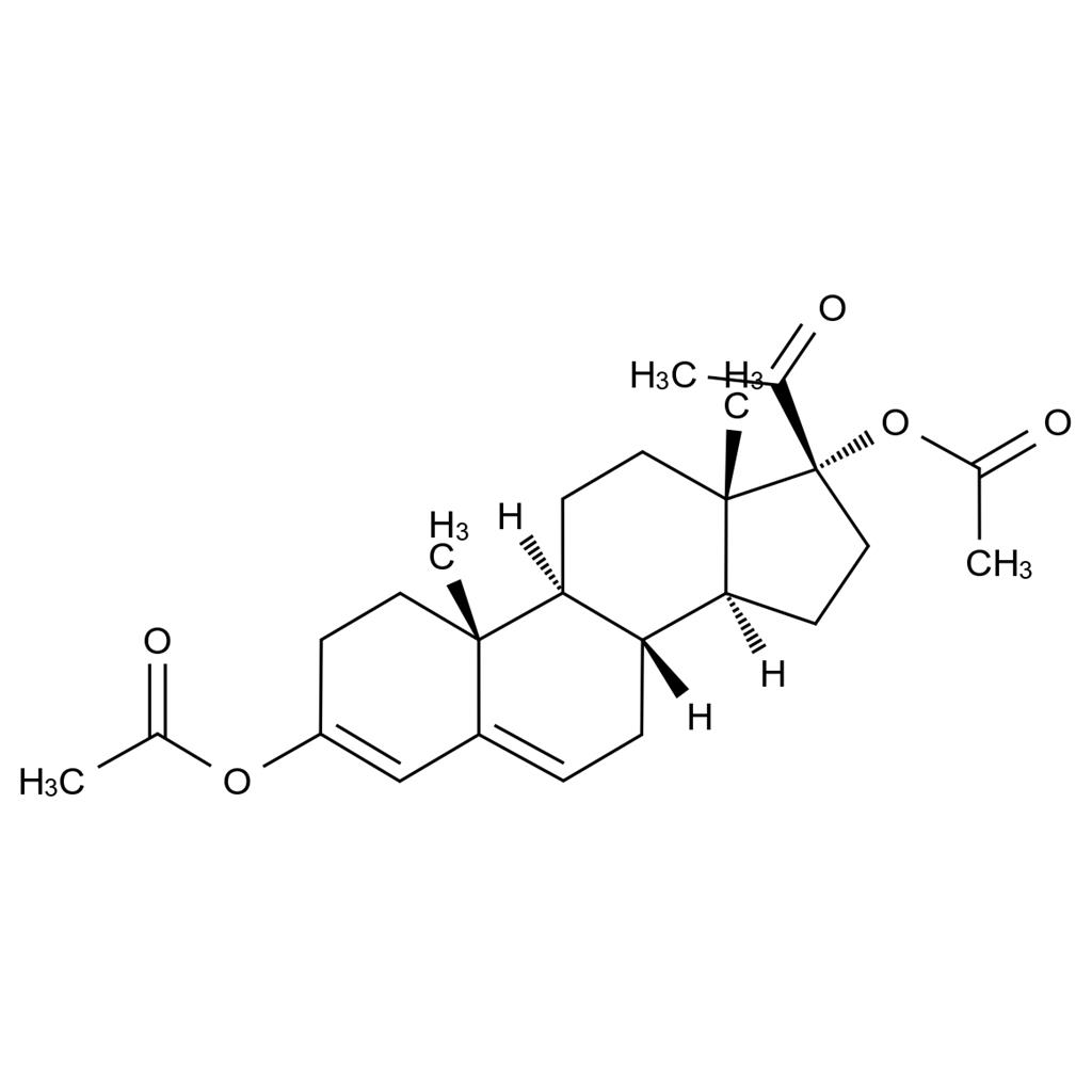 CATO_2-丙基-1,3-二氧杂环丙烷3,17-二羟基-孕二烯-3,5-二烯-20-酮二乙酸酯_4954-07-8_97%