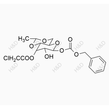 benzyl ((2R,4aR,6S,7R,8S,8aR)-8-((1-chlorovinyl)peroxy)-7-hydroxy-2-methylhexahydropyrano[3,2-d][1,3]dioxin-6-yl) carbonate	依托泊苷杂质12