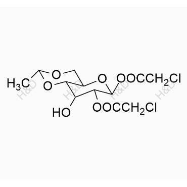 (2R,4aR,6S,7R,8R,8aS)-6,7-bis((1-chlorovinyl)peroxy)-2-methylhexahydropyrano[3,2-d][1,3]dioxin-8-ol	依托泊苷杂质14