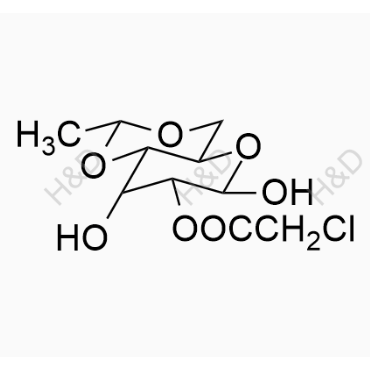 (2R,4aR,6R,7R,8R,8aS)-7-((1-chlorovinyl)peroxy)-2-methylhexahydropyrano[3,2-d][1,3]dioxine-6,8-diol	依托泊苷杂质17