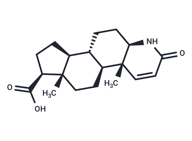 化合物 (4aR,4bS,6aS,7S,9aS,9bS,11aR)-4a,6a-Dimethyl-2-oxo-2,4a,4b,5,6,6a,7,8,9,9a,9b,10,11,11a-tetradecahydro-1H-indeno[5,4-f]quinoline-7-carboxylic acid|T66996