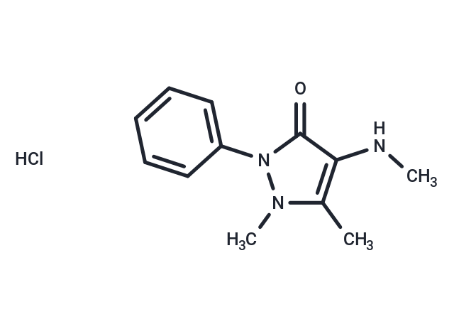 化合物 4-Methylamino antipyrine hydrochloride|T10152L|TargetMol