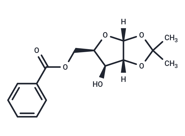 化合物 5-O-Benzoyl-1,2-O-isopropylidene-alpha-D-xylofuranose|TNU0607|TargetMol