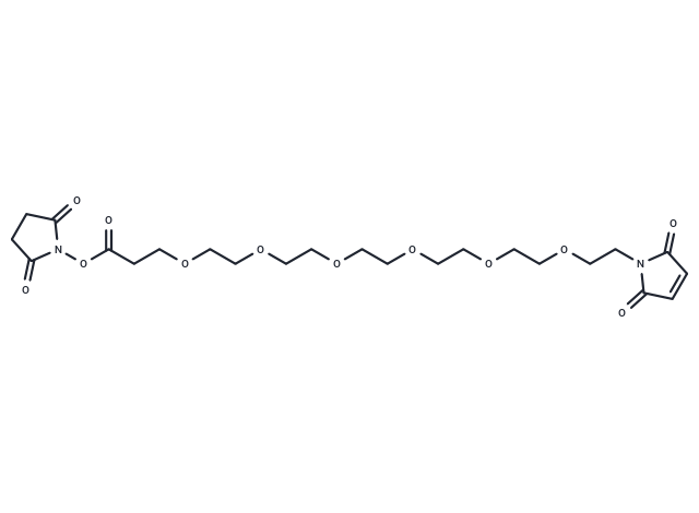 化合物 Mal-PEG6-NHS ester|T16001|TargetMol