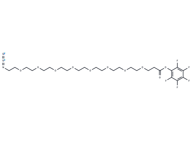 化合物 Azido-PEG8-PFP ester|T14480|TargetMol