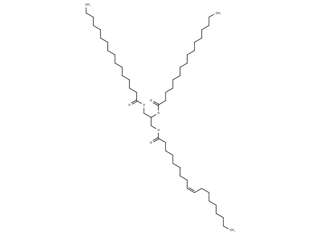 化合物 1,2-Dipalmitoyl-3-oleoylglycerol|T41368|TargetMol