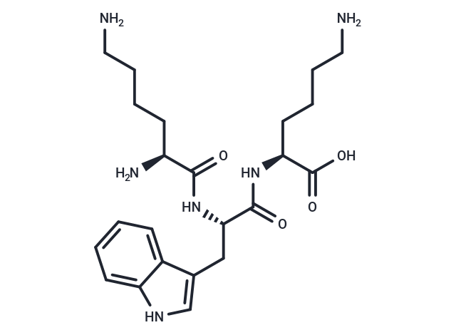 化合物 H-Lys-Trp-Lys-OH|T15457|TargetMol