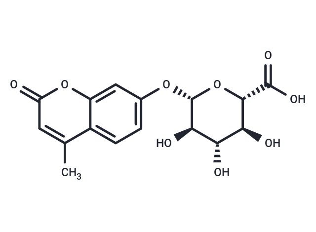 化合物 4-Methylumbelliferyl β-D-glucuronide|T65323|TargetMol