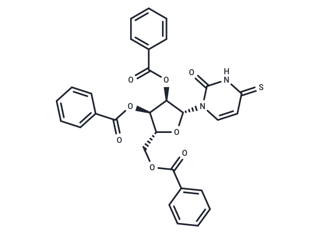 化合物 2’,3’,5’-Tri-O-benzoyl-4-thiouridine|TNU1410|TargetMol