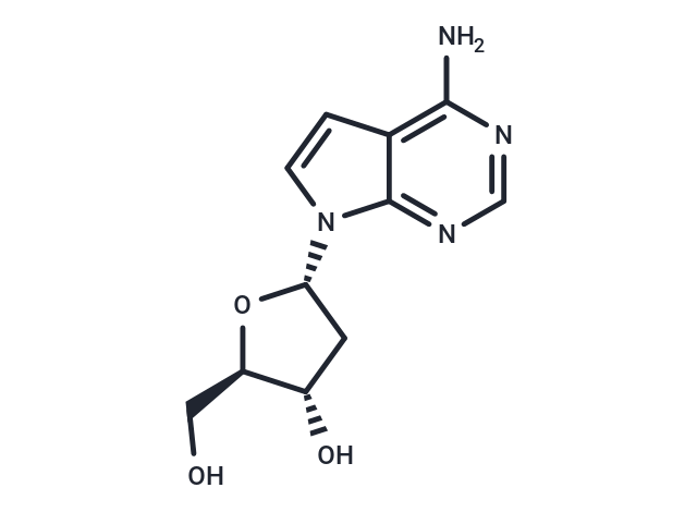 化合物 7-Deaza-2’-deoxyadenosine|TNU1023|TargetMol