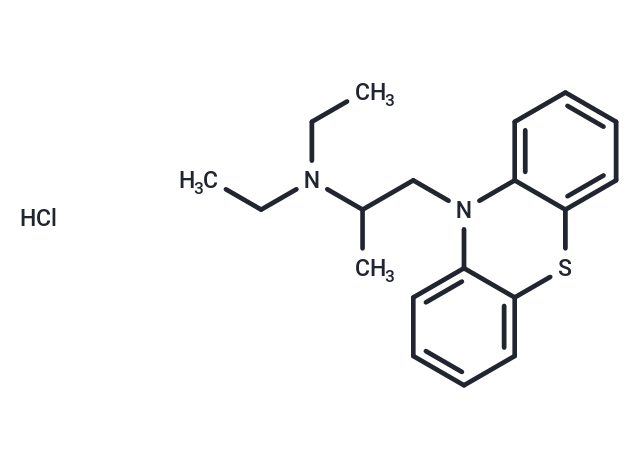 化合物 Ethopropazine Hydrochloride|T21393|TargetMol