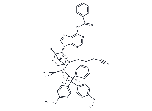 化合物 DMTr-LNA-A(Bz)-3-CED-phosphoramidite|TNU1295|TargetMol