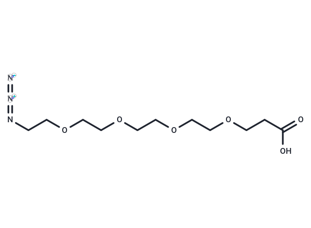 化合物 Azido-PEG4-C2-acid|T14445|TargetMol